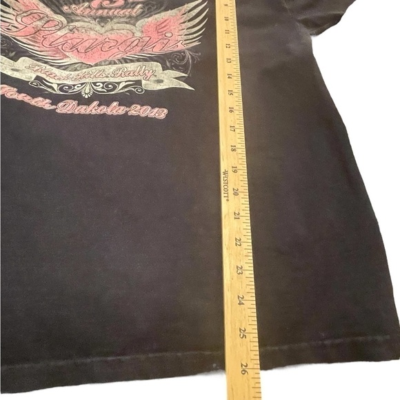 Ladies Sturgis 2013 - 73rd Annual Black Hills Tshirt-Pullover Size Large - Picture 5 of 6